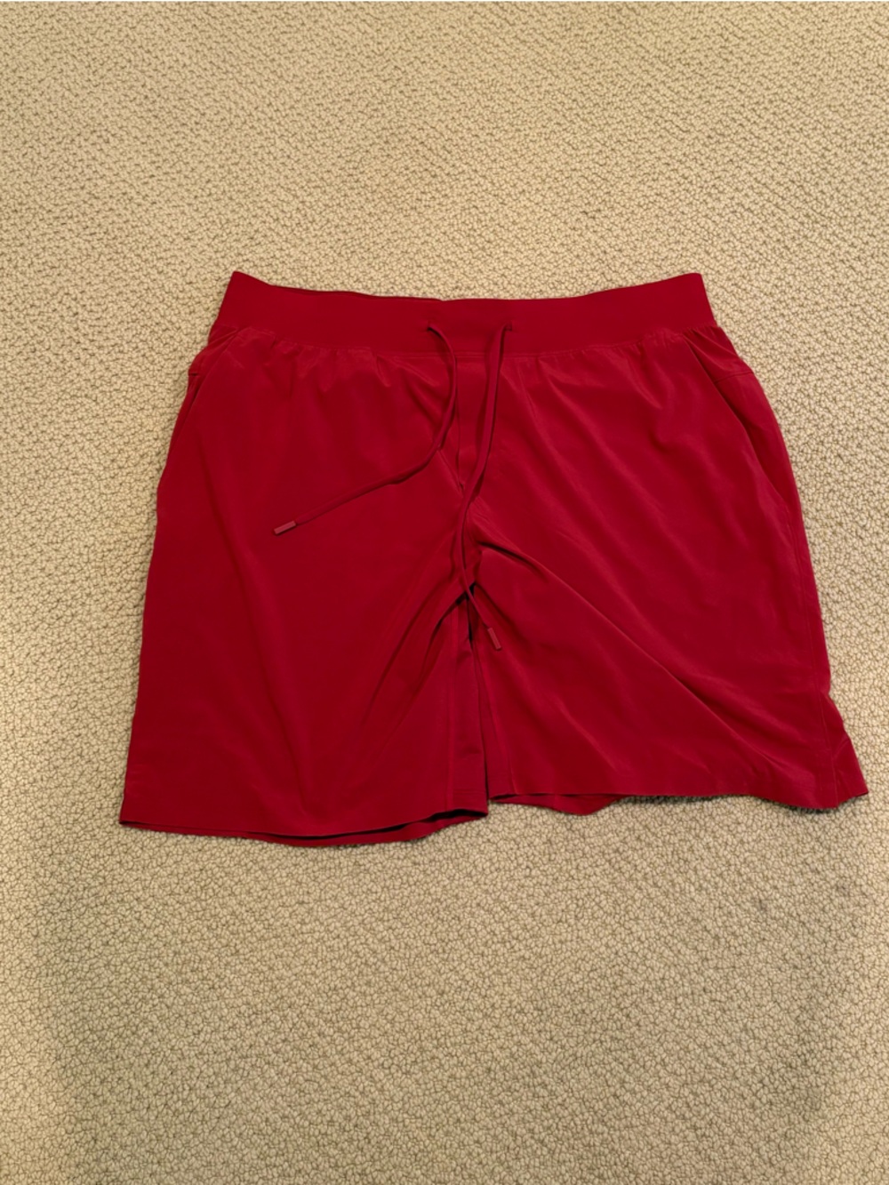 NWOT lululemon athletica Red Athletic Shorts